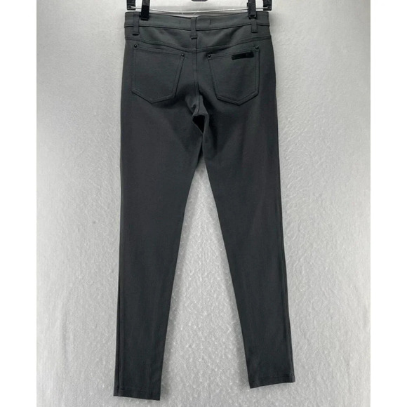 Joe's Jeans Womens 27 Ponte Skinny Jeggings Low Rise Stretch Cotton Blend Gray - Picture 2 of 11